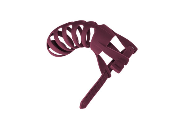 Мужской пояс верности бордового цвета Romello Мужской пояс верности бордового цвета Romello