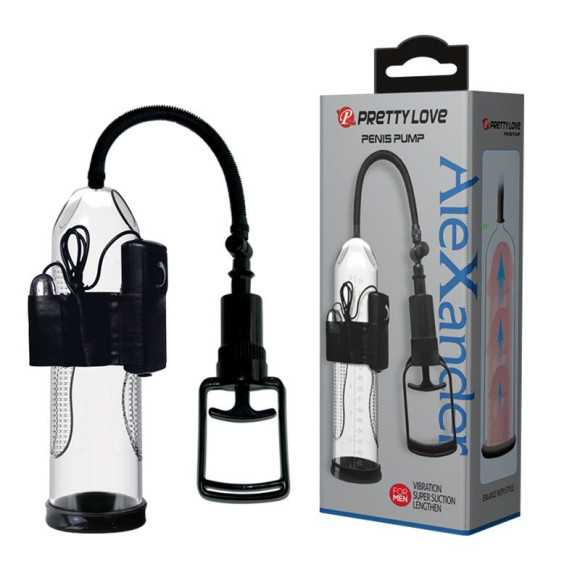 Прозрачная вакуумная помпа с вибрацией AleXander