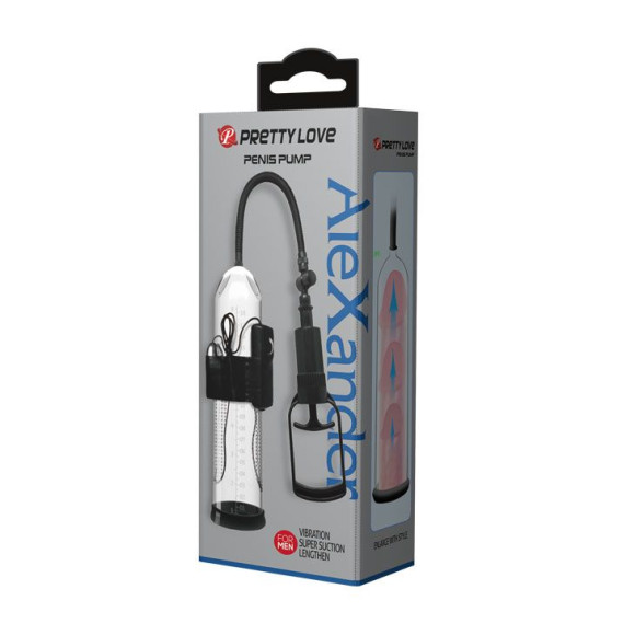 Прозрачная вакуумная помпа с вибрацией AleXander