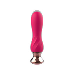 Розовый мини-вибратор Mini Vibrator с пультом ДУ - 12,5 см. Розовый мини-вибратор Mini Vibrator с пультом ДУ - 12,5 см.