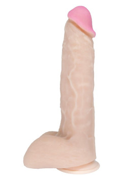 Фаллоимитатор-ультрареалистик из неоскин - 24,5 см. Фаллоимитатор-ультрареалистик из неоскин - 24,5 см.