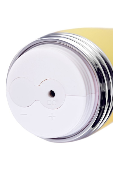 Желтый вибратор Calla - 22 см. Желтый вибратор Calla - 22 см.