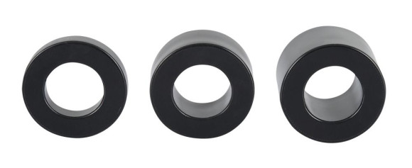 Набор из 3 колец для утяжки мошонки Rebel Ball Stretching Kit Набор из 3 колец для утяжки мошонки Rebel Ball Stretching Kit