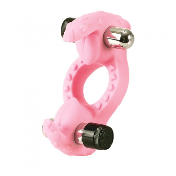 Розовое виброкольцо Dr. Z PASSION ENHANCER Розовое виброкольцо Dr. Z PASSION ENHANCER