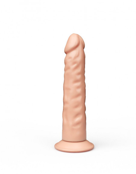 Податливый фаллоимитатор на присоске - 16,5 см. Податливый фаллоимитатор на присоске - 16,5 см.