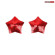 Красные пэстисы-звездочки Красные пэстисы-звездочки