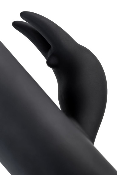 Черный вибратор-кролик Waname D-Splash Hail - 23,8 см. Черный вибратор-кролик Waname D-Splash Hail - 23,8 см.