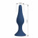 Синяя анальная пробка Slim Anal Plug L - 12,4 см. Синяя анальная пробка Slim Anal Plug L - 12,4 см.