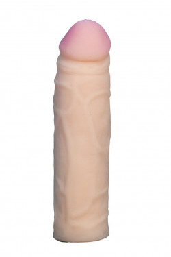 Телесная насадка Harness из неоскин - 16,5 см. Телесная насадка Harness из неоскин - 16,5 см.