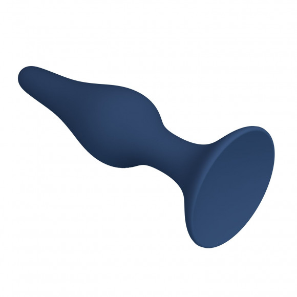 Синяя анальная пробка Slim Anal Plug S - 10,3 см. Синяя анальная пробка Slim Anal Plug S - 10,3 см.