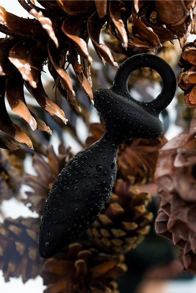 Черная анальная пробка Strob S - 11,7 см. Черная анальная пробка Strob S - 11,7 см.