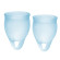 Набор голубых менструальных чаш Feel confident Menstrual Cup Набор голубых менструальных чаш Feel confident Menstrual Cup