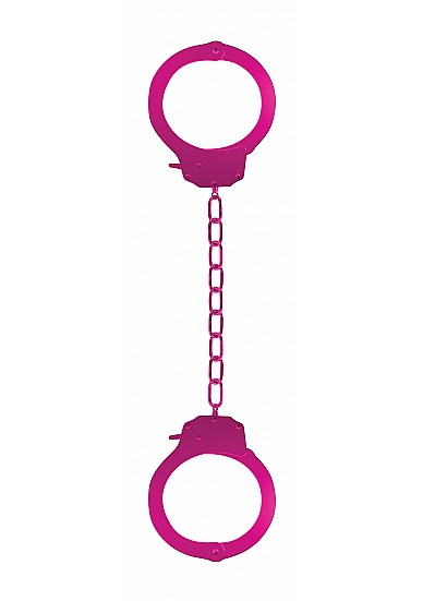 Розовые оковы на ноги Pleasure Legcuffs
