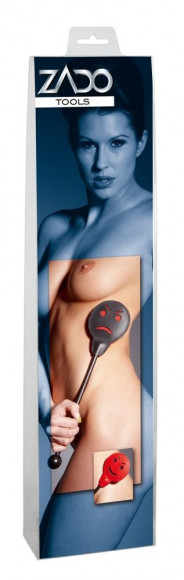 Шлепалка со шлепком в виде смайлика - 36 см. Шлепалка со шлепком в виде смайлика - 36 см.