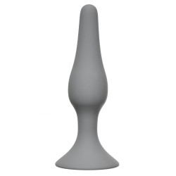 Серая малая анальная пробка Slim Anal Plug Small - 10,5 см. Серая малая анальная пробка Slim Anal Plug Small - 10,5 см.