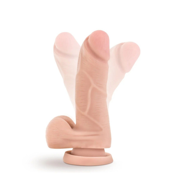 Телесный фаллоимитатор Mighty Mike - 14,6 см. 