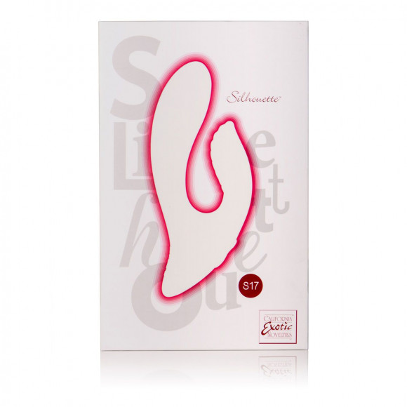 Красный перезаряжаемый вибратор со стимуляцией клитора Silhouette S17 Красный перезаряжаемый вибратор со стимуляцией клитора Silhouette S17