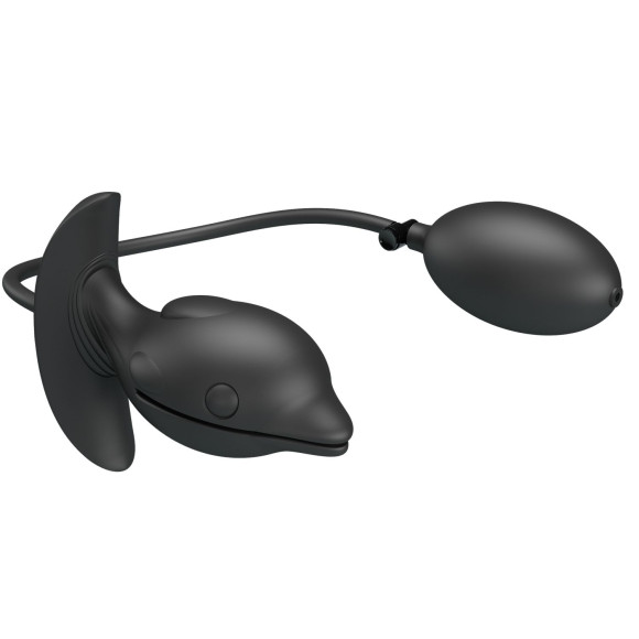 Черный анальный эспандер Hanson Черный анальный эспандер Hanson