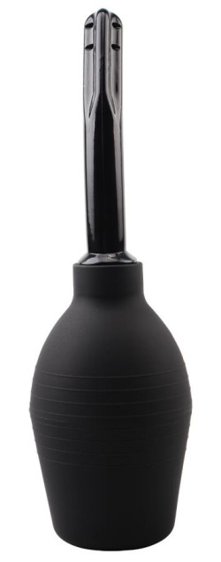 Черный интимный душ-спринцовка Booty Cleanse Черный интимный душ-спринцовка Booty Cleanse