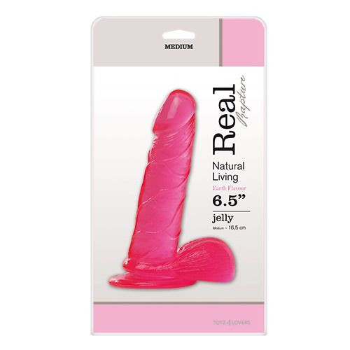 Розовый фаллоимитатор JELLY DILDO REAL RAPTURE PINK 6,5 - 16,5 см. Розовый фаллоимитатор JELLY DILDO REAL RAPTURE PINK 6,5 - 16,5 см.