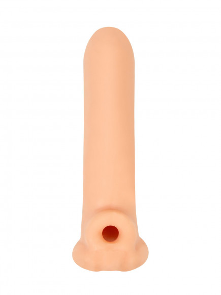 Телесный фаллоудлинитель Titan - 16,5 см.