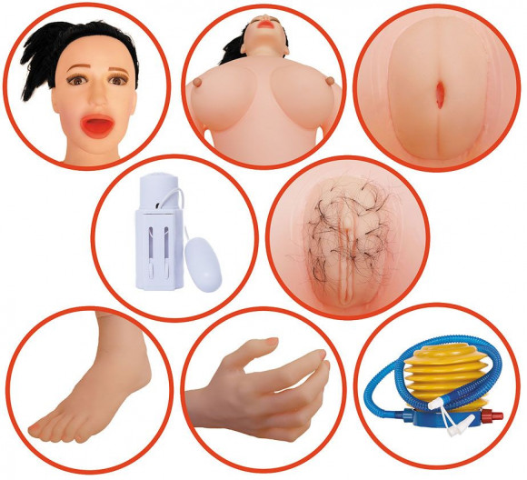 Надувная секс-кукла Angelina 3D Надувная секс-кукла Angelina 3D