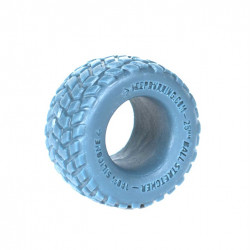 Эрекционное кольцо в форме шины из голубого силикона Эрекционное кольцо в форме шины из голубого силикона