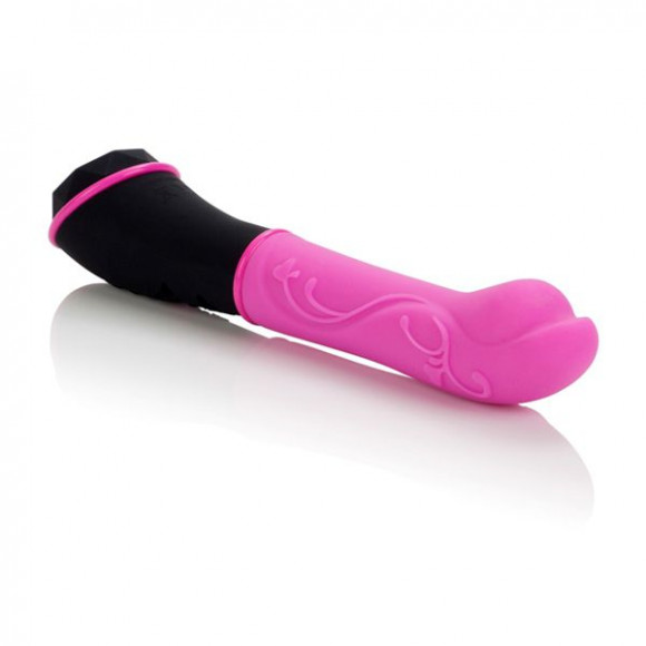 Розовый вибромассажер из силикона TANTRIC AURA MASSAGER - 15 см. Розовый вибромассажер из силикона TANTRIC AURA MASSAGER - 15 см.