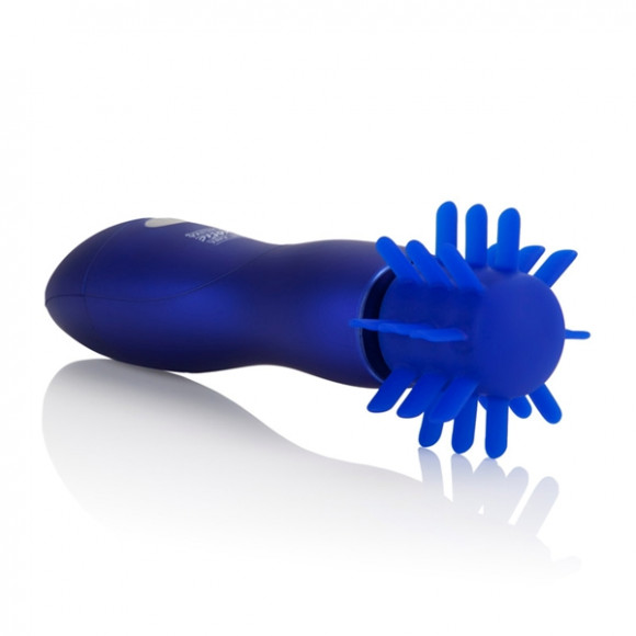 Синий вибратор Body & Soul Captivation с вращающимся наконечником Синий вибратор Body & Soul Captivation с вращающимся наконечником