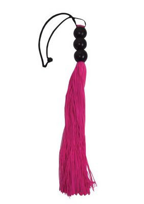 Небольшая розовая плеть Medium Whip - 35 см. Небольшая розовая плеть Medium Whip - 35 см.