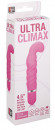Розовый вибромассажёр с загнутым кончиком NEON ULTRA CLIMAX PINK - 11,4 см. Розовый вибромассажёр с загнутым кончиком NEON ULTRA CLIMAX PINK - 11,4 см.