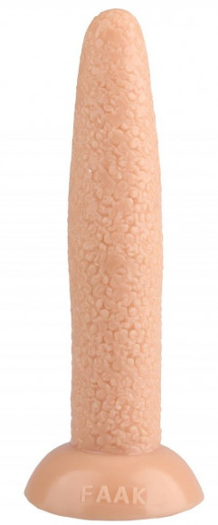 Телесный конический анальный фаллоимитатор - 23 см. Телесный конический анальный фаллоимитатор - 23 см.
