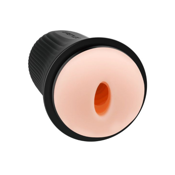 Телесный мастурбатор-вагина Alice в черной колбе Телесный мастурбатор-вагина Alice в черной колбе