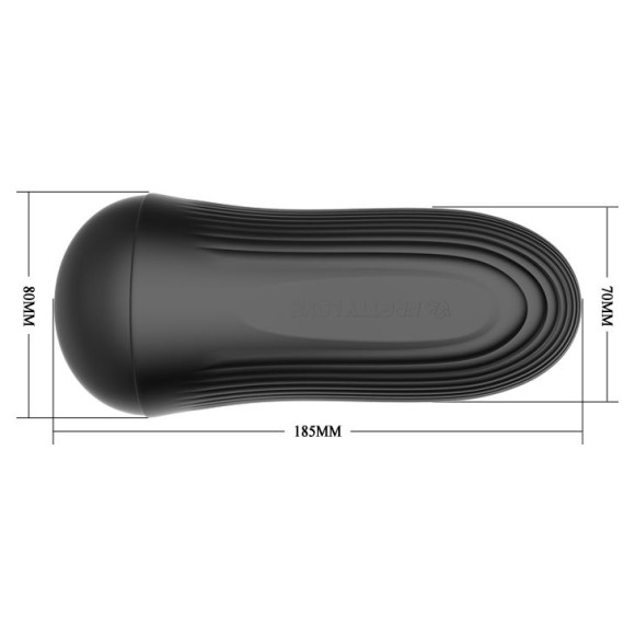 Телесный мастурбатор-вагина Alice в черной колбе Телесный мастурбатор-вагина Alice в черной колбе