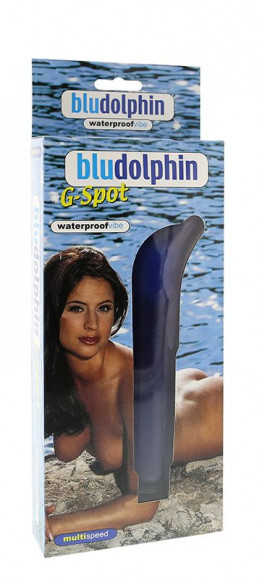 Синий вибратор в форме дельфина для G-стимуляции FLORIDA DOLPIN - 16 см. Синий вибратор в форме дельфина для G-стимуляции FLORIDA DOLPIN - 16 см.