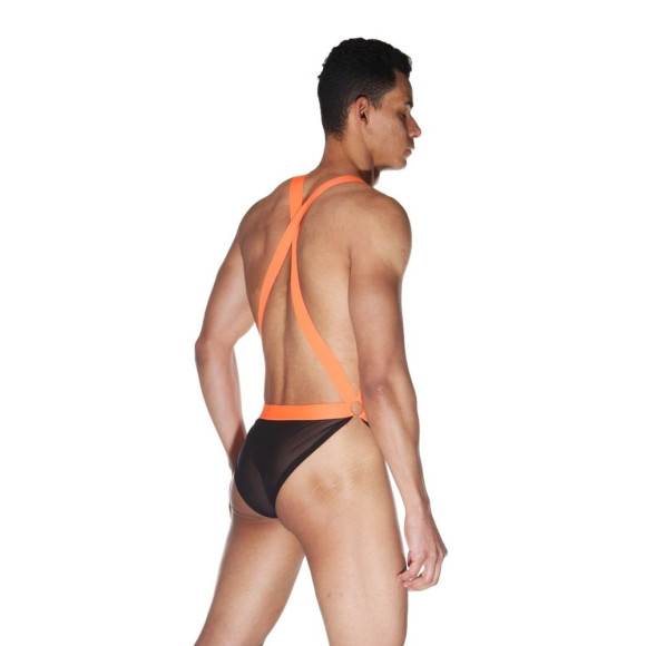 Оригинальное боди с яркими лямками Оригинальное боди с яркими лямками