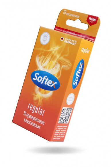 Классические презервативы Softex Regular - 10 шт. Классические презервативы Softex Regular - 10 шт.