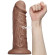 Коричневый фаллоимитатор Cubby dildo - 26,6 см. Коричневый фаллоимитатор Cubby dildo - 26,6 см.