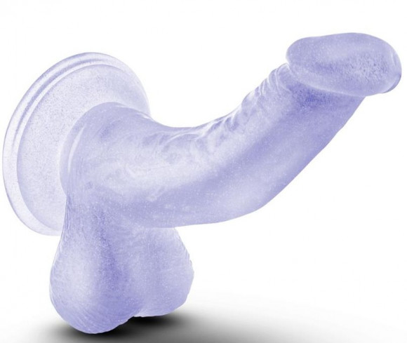 Прозрачно-сиреневый фаллоимитатор Sweet n Hard 8 - 18,4 см. Прозрачно-сиреневый фаллоимитатор Sweet n Hard 8 - 18,4 см.