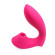 Розовый L-образный вибромассажёр с вакуумной стимуляцией 3,5’’ Silicone Billow Suction Lover Розовый L-образный вибромассажёр с вакуумной стимуляцией 3,5’’ Silicone Billow Suction Lover
