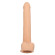Телесный фаллоимитатор-гигант Size Queen 10  - 30,5 см.