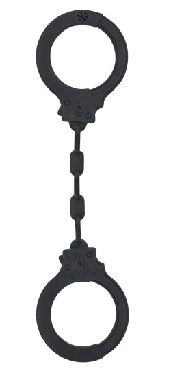 Черные силиконовые наручники Suppression Черные силиконовые наручники Suppression