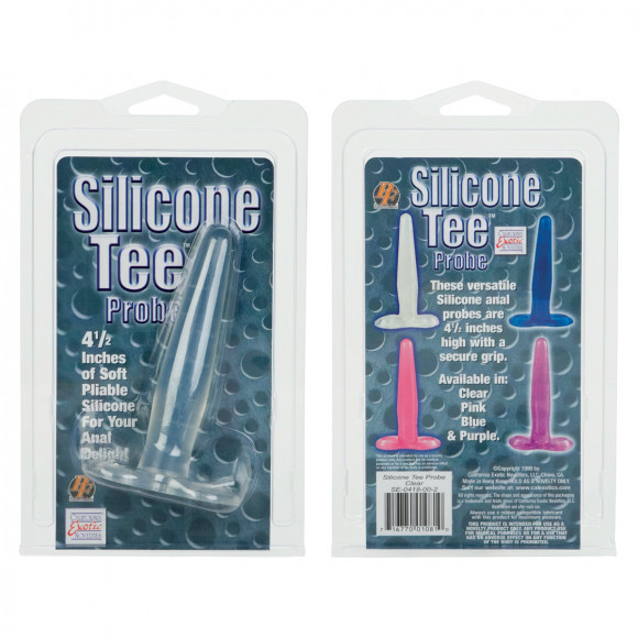 Пробка Silicone Tee Probes Clear Пробка Silicone Tee Probes Clear