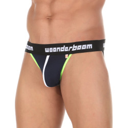 Темно-синие сексуальные трусы-джоки с контрастной окантовкой Темно-синие сексуальные трусы-джоки с контрастной окантовкой