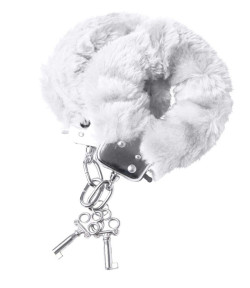 Наручники с белой меховой опушкой Наручники с белой меховой опушкой