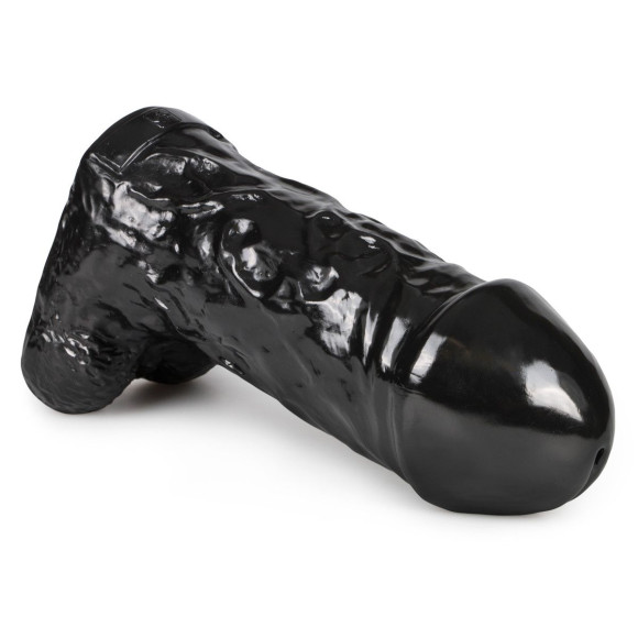 Черный фаллоимитатор-гигант The Cyclops - 25,4 см. Черный фаллоимитатор-гигант The Cyclops - 25,4 см.