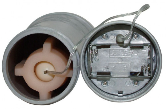 Мастурбатор-вагина в серебристой тубе Мастурбатор-вагина в серебристой тубе