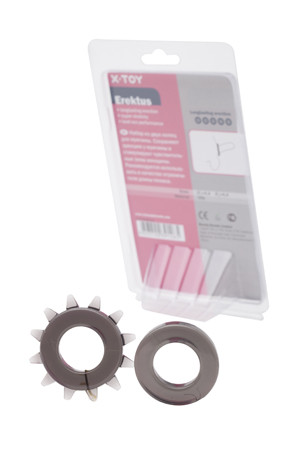 Набор пепельных эрекционных колец Erektus II Набор пепельных эрекционных колец Erektus II