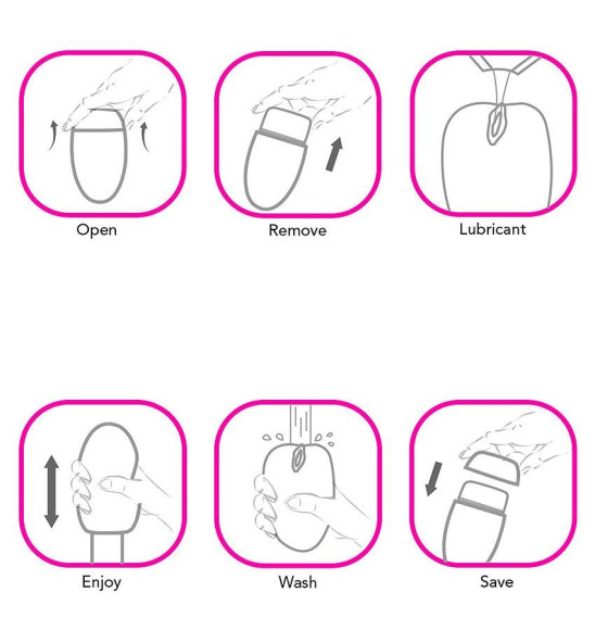 Мастурбатор-ротик MAGIC CAT FLAME