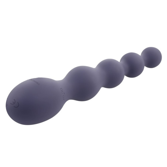 Серый вибростимулятор Rumpy Bumpy - 17,5 см.